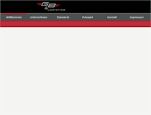 Tablet Screenshot of gb-logistics.eu